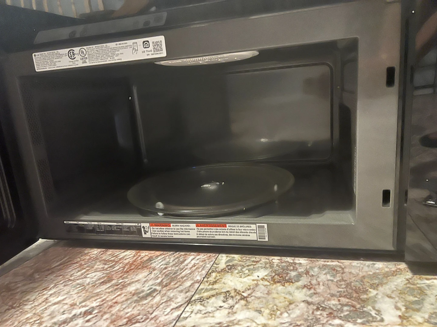 LG Stainless Steel Microwave - photo 2