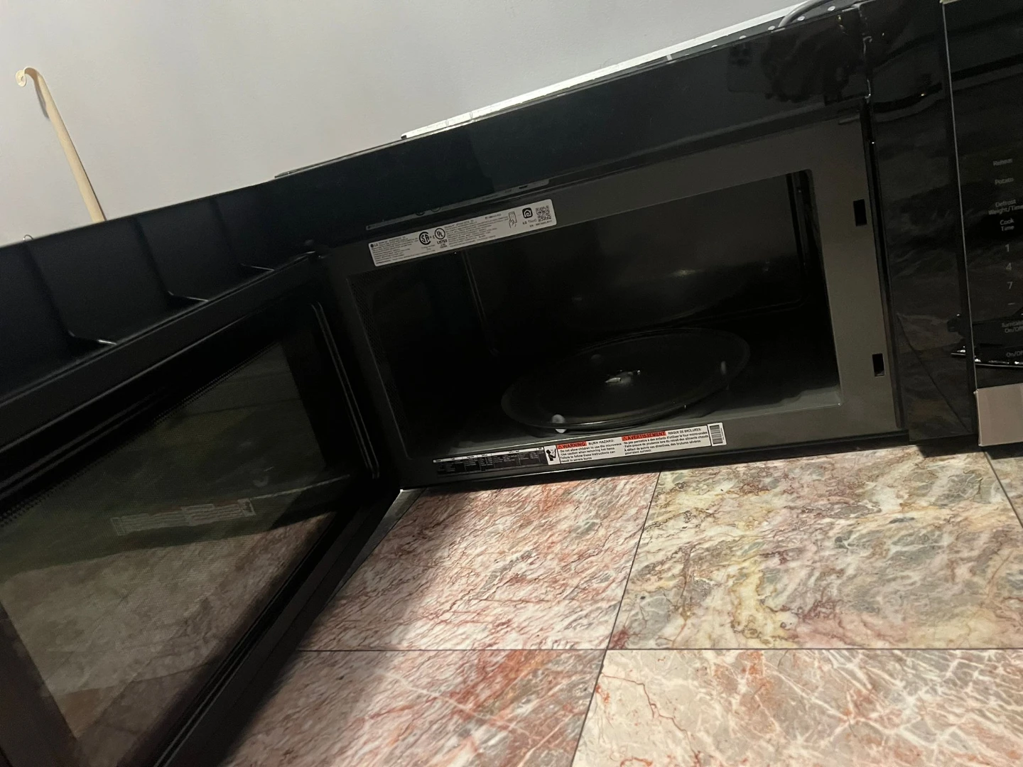 LG Stainless Steel Microwave - photo 3