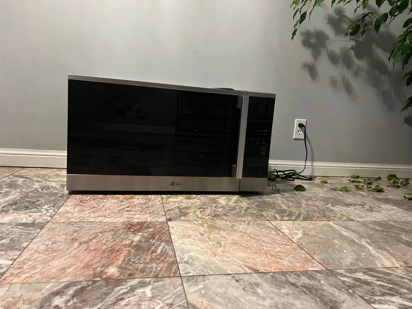 LG Stainless Steel Microwave - photo 5