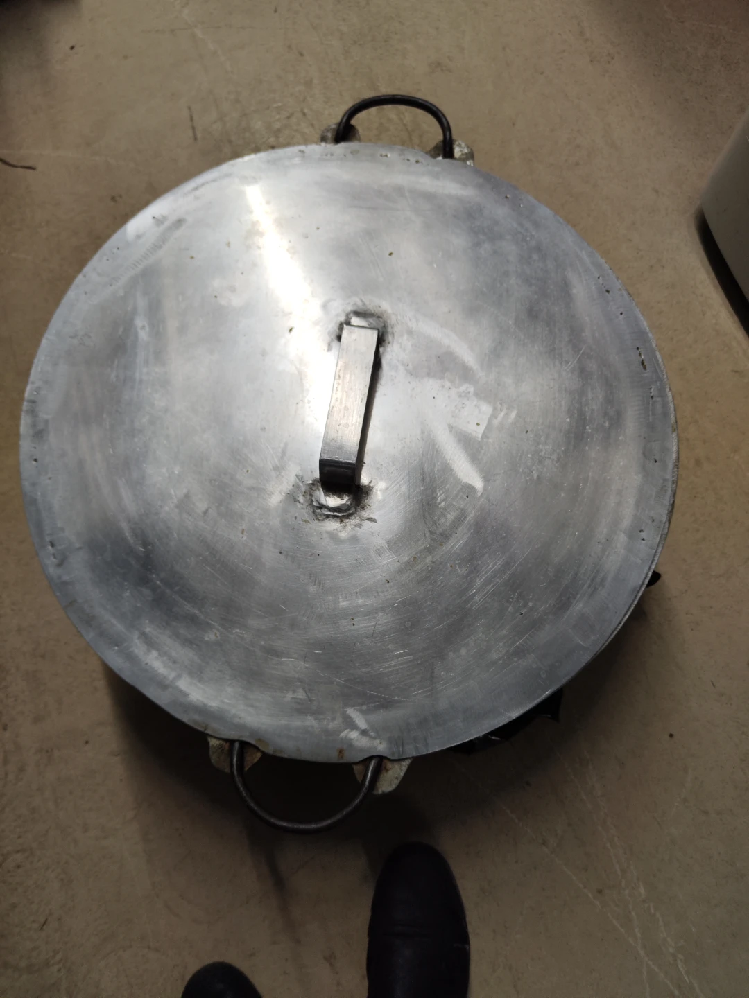 KAHARE, GUYANESE FRYING PAN, WOK 24" diameter x 11.5" deep - photo 2