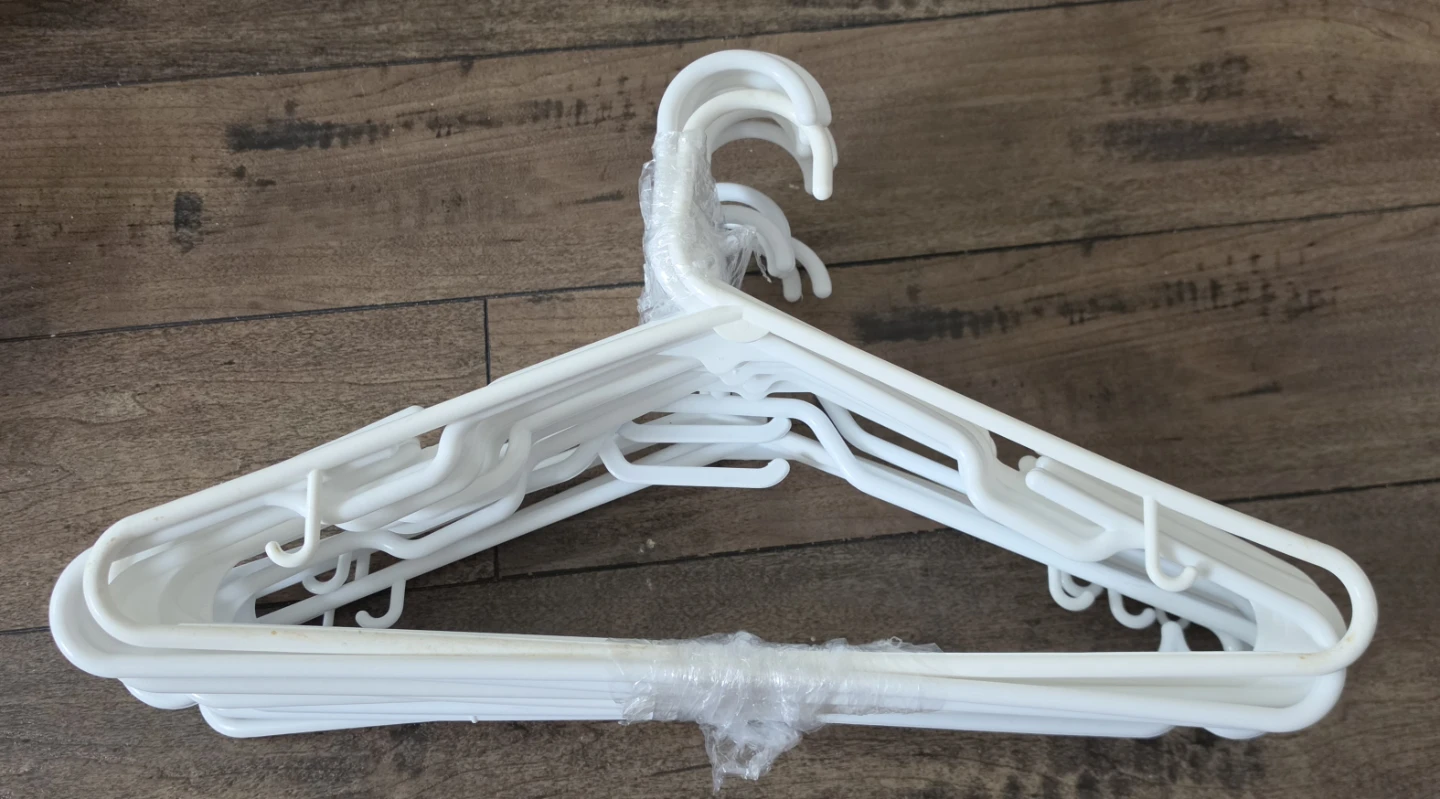 FREE!!  Clothes Hanger Bundles (~10 hangers per bundle)
