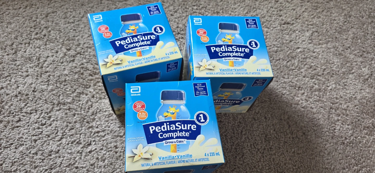 PediaSure Complete Grow & Gain Vanilla 4x235mL (3 boxes)