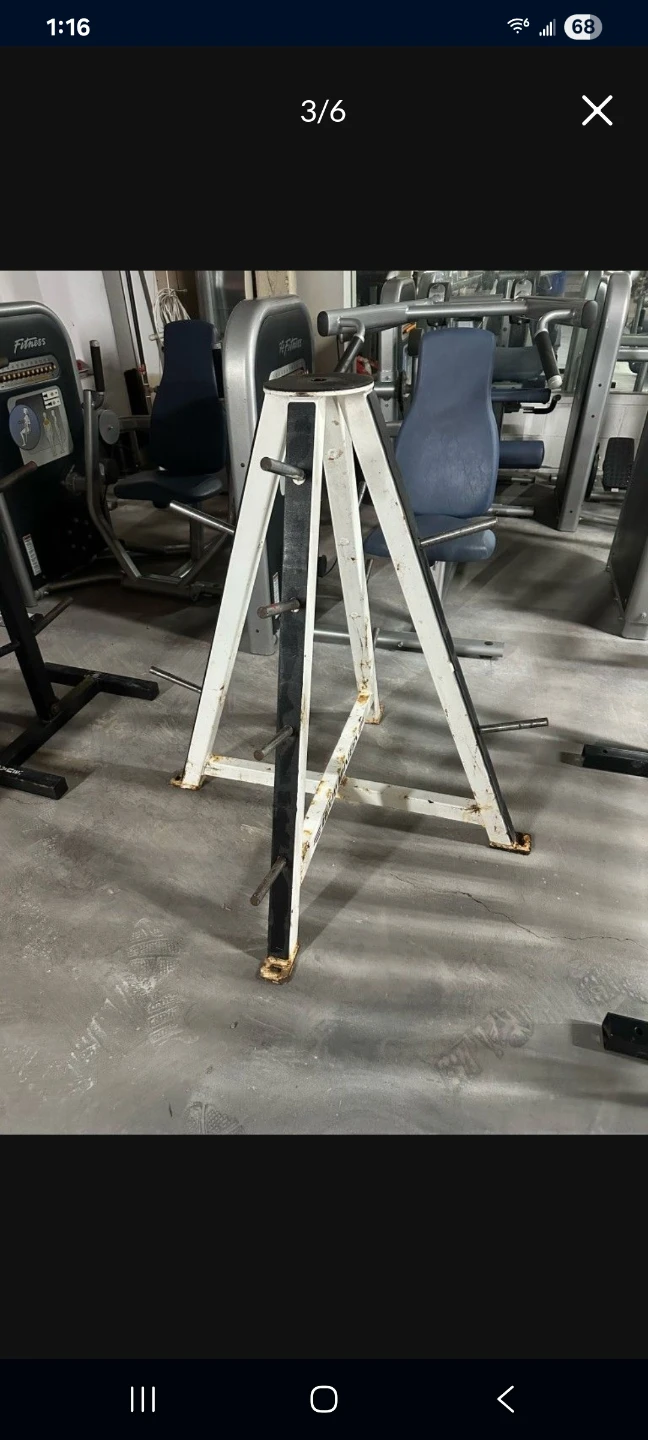 Weight Plate Tree Rack Holder