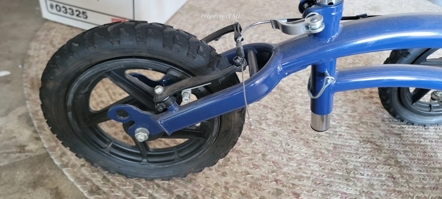 KneeRover Blue 3-Wheel Mobility Scooter - photo 3