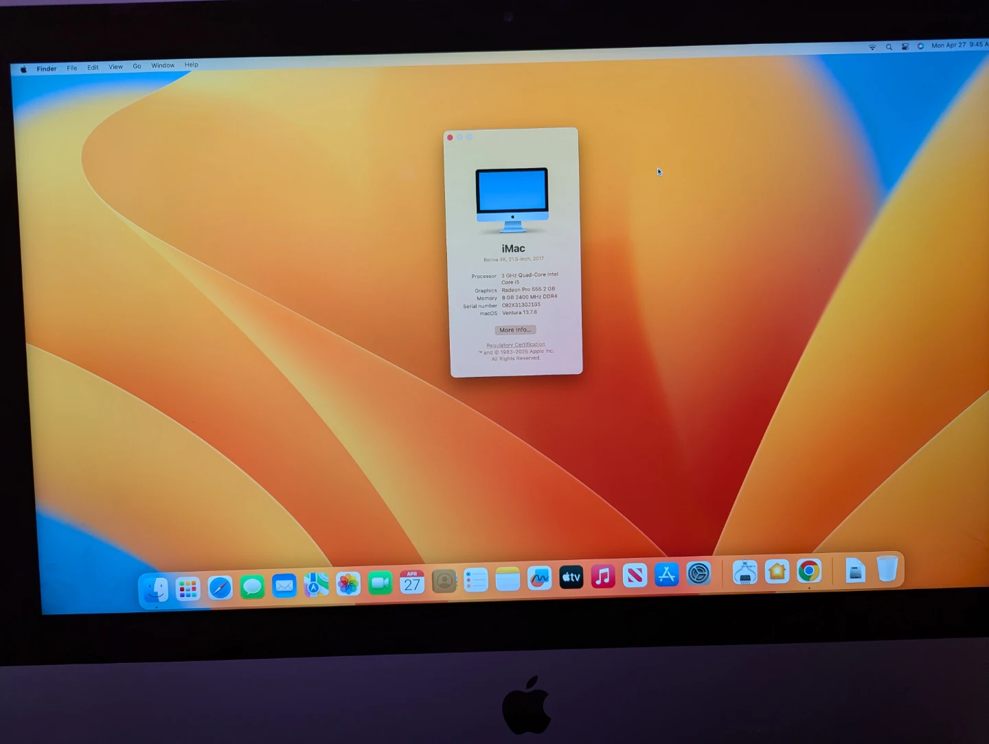 Apple iMac Retina 4K 21.5-inch (2017)