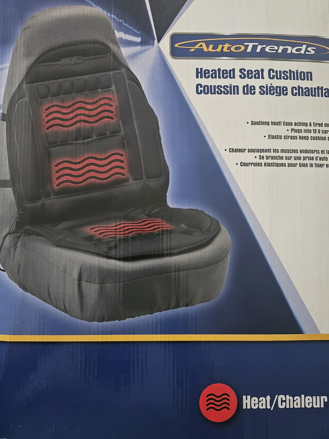 AutoTrends Heated Seat Cushion