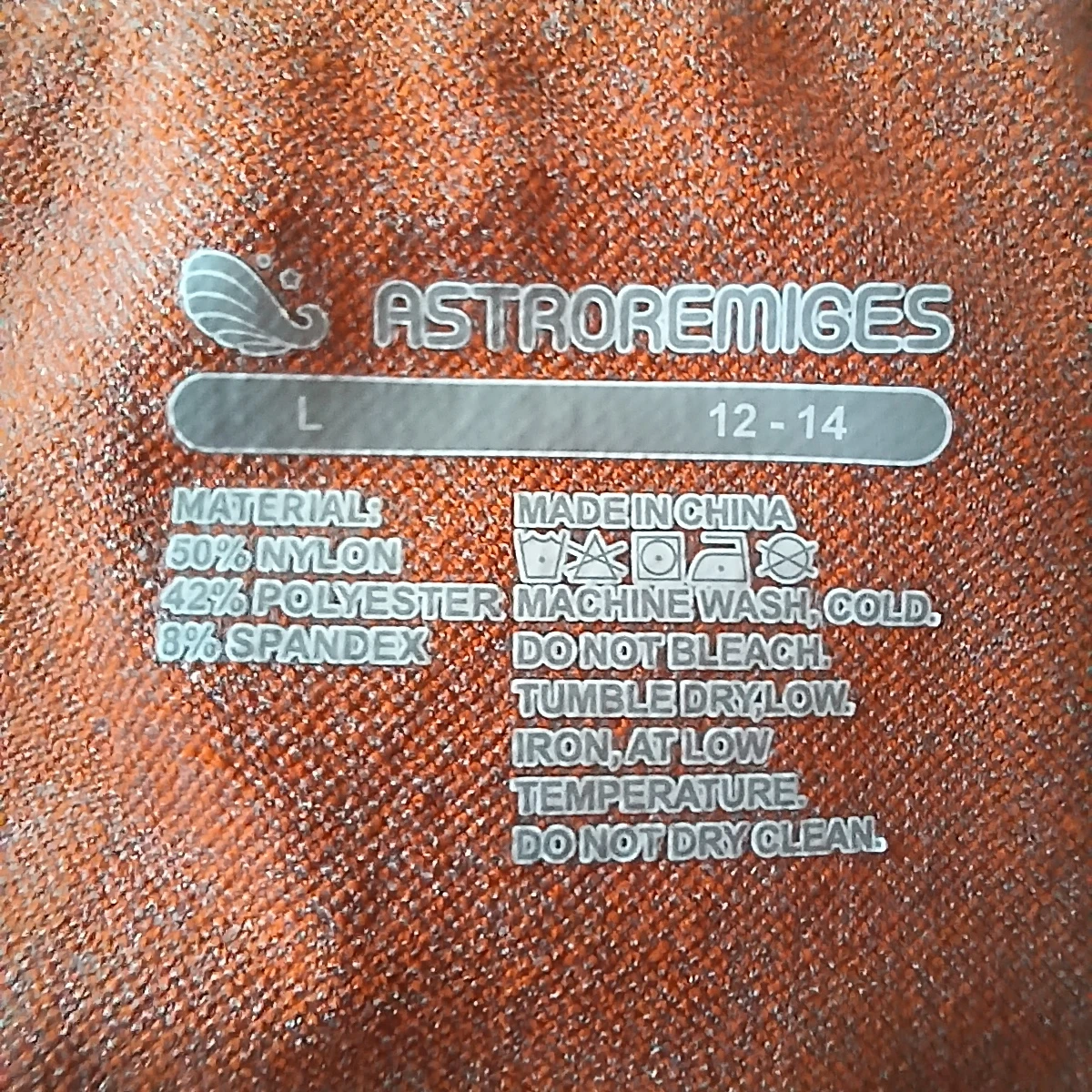 Astroremiges Sports Bra Size L Orange/Grey - photo 4