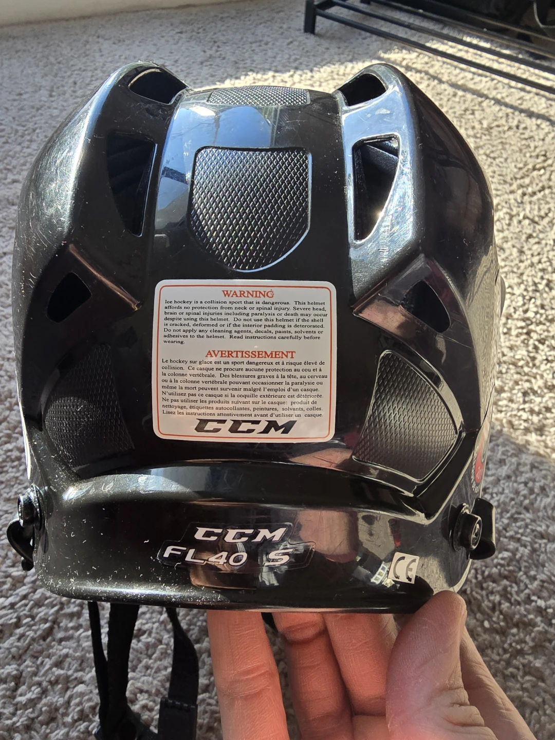 CCM hockey helmet Size S - photo 5