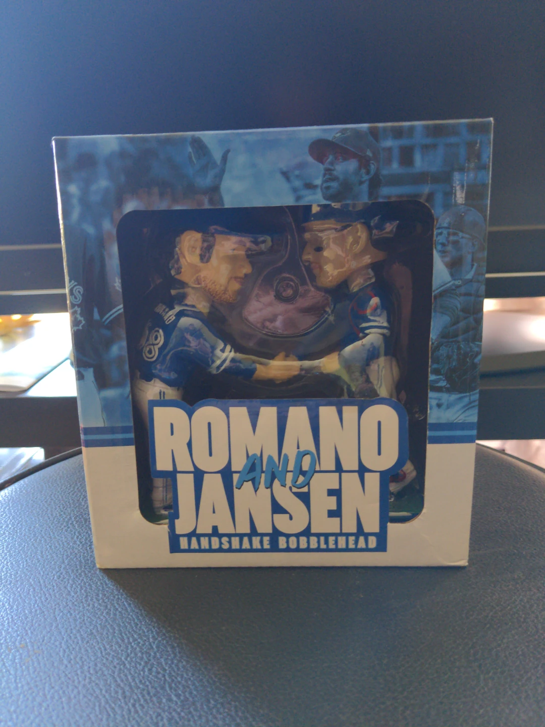 Toronto Blue Jays Romano and Jansen Handshake Bobblehead
