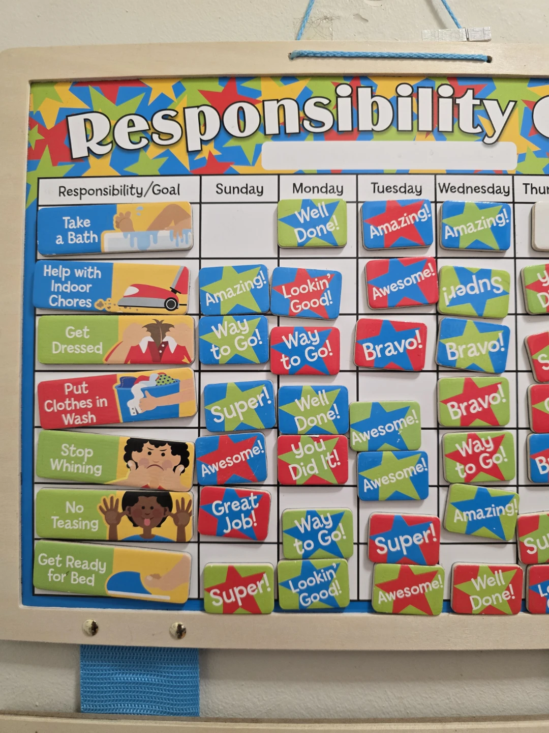Melissa & Doug Responsibility Chart with Stickers