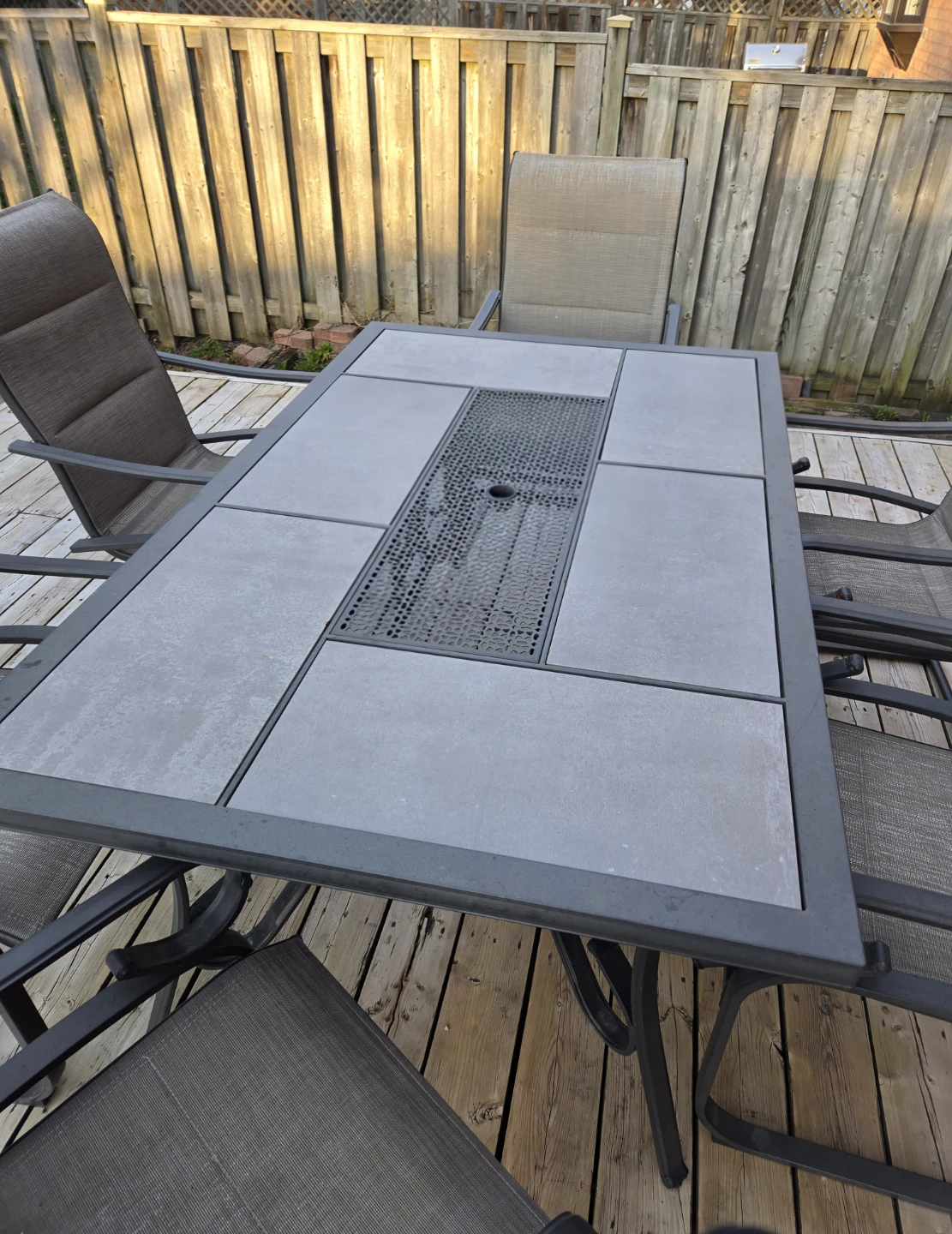 Patio Dining Set with Table and Chairs - photo 2