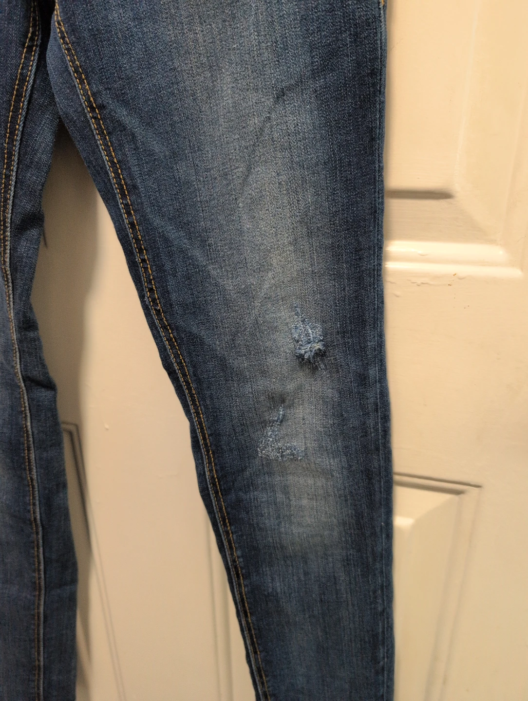 Maternity Jeans - Blue Denim - photo 3