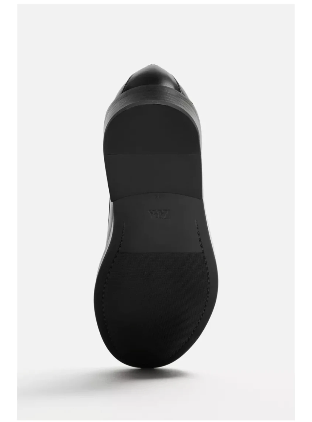 Zara Man Derby Dress Shoe - Black Size 47 - photo 5