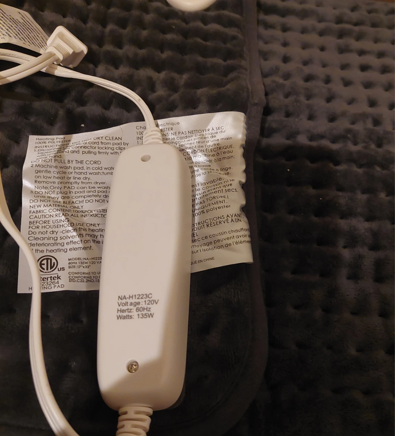Electric Heating Pad - photo 4