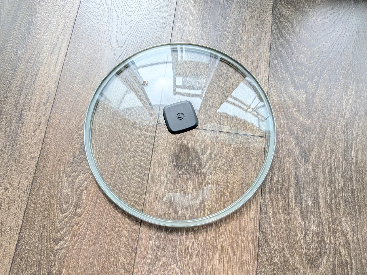 Glass Pot Lid with Steaming Vent