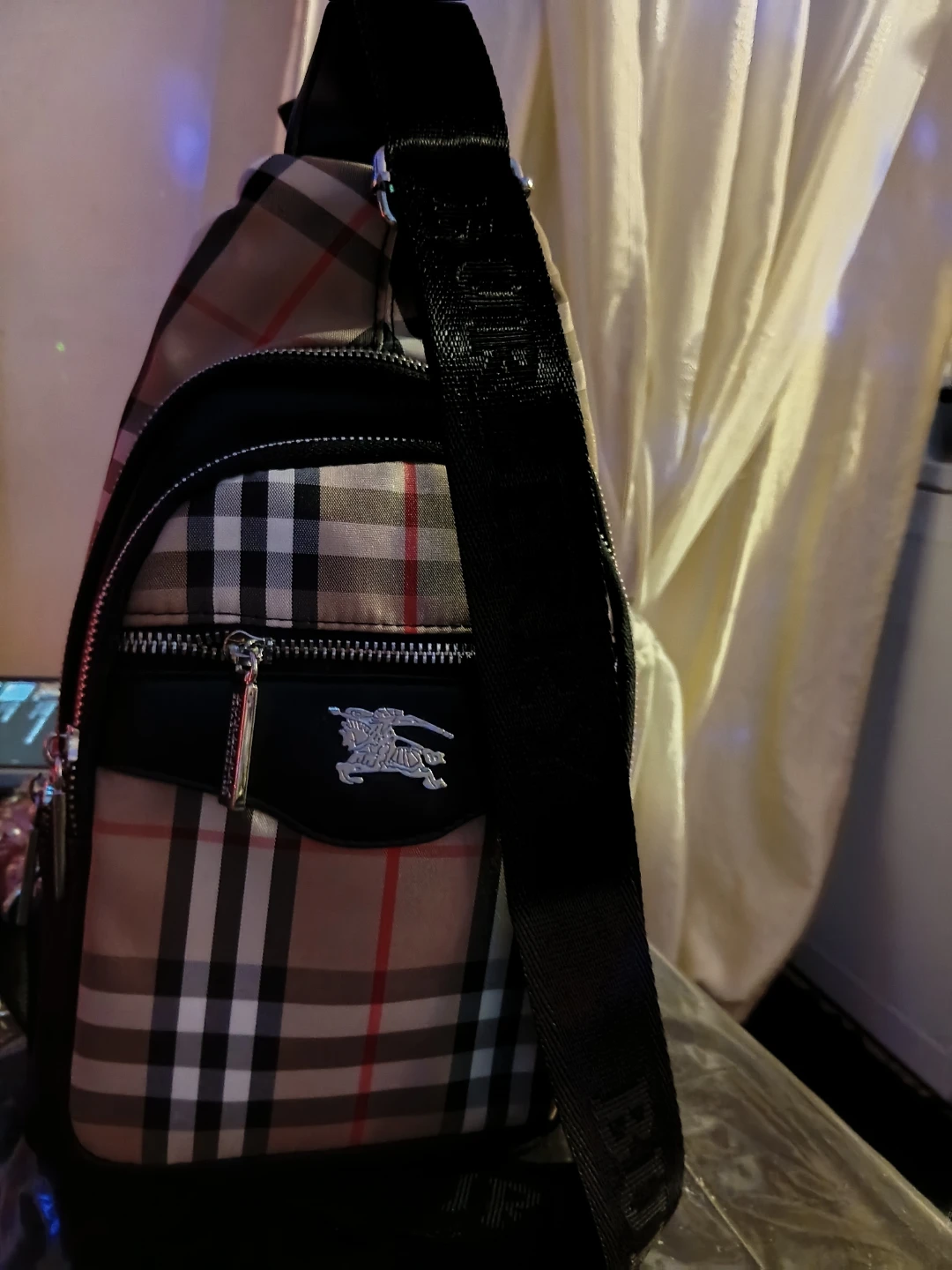 Burberry Nova Check Sling Bag