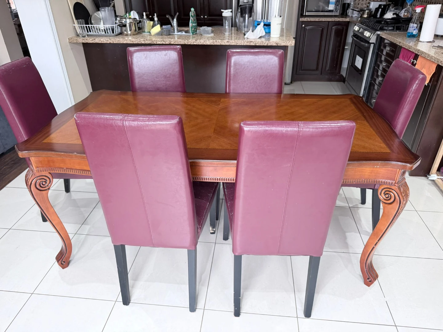 Dining Table with 6 Chairs - photo 2