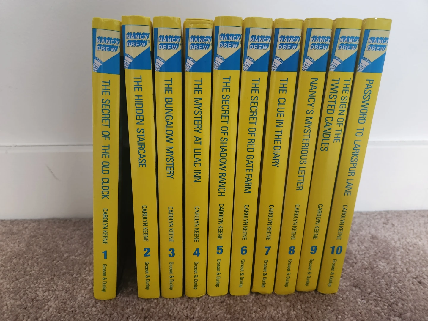 Nancy Drew Mystery Books (1-10)