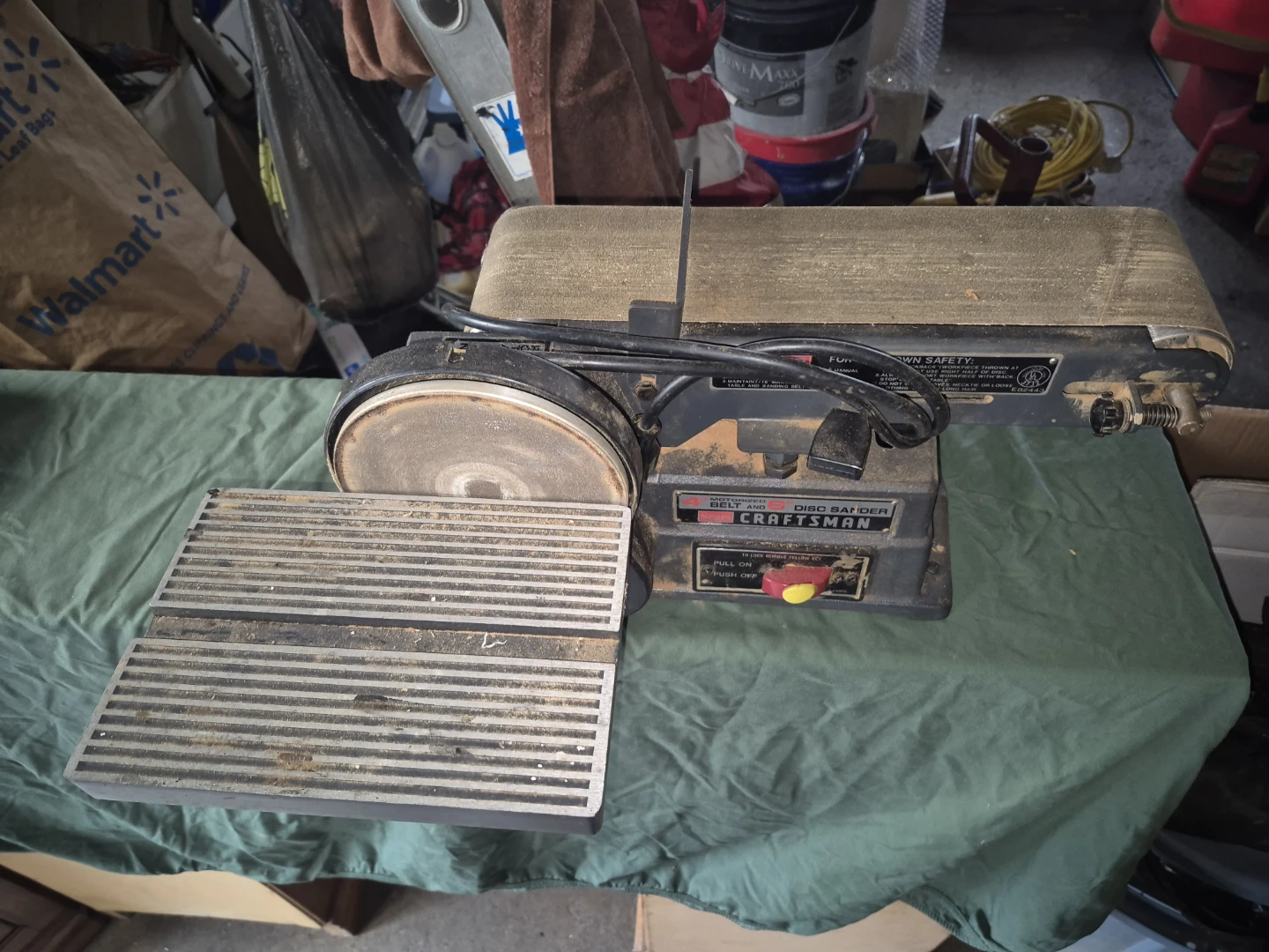 Craftsman 4" Belt and 6" Disc Sander - photo 3