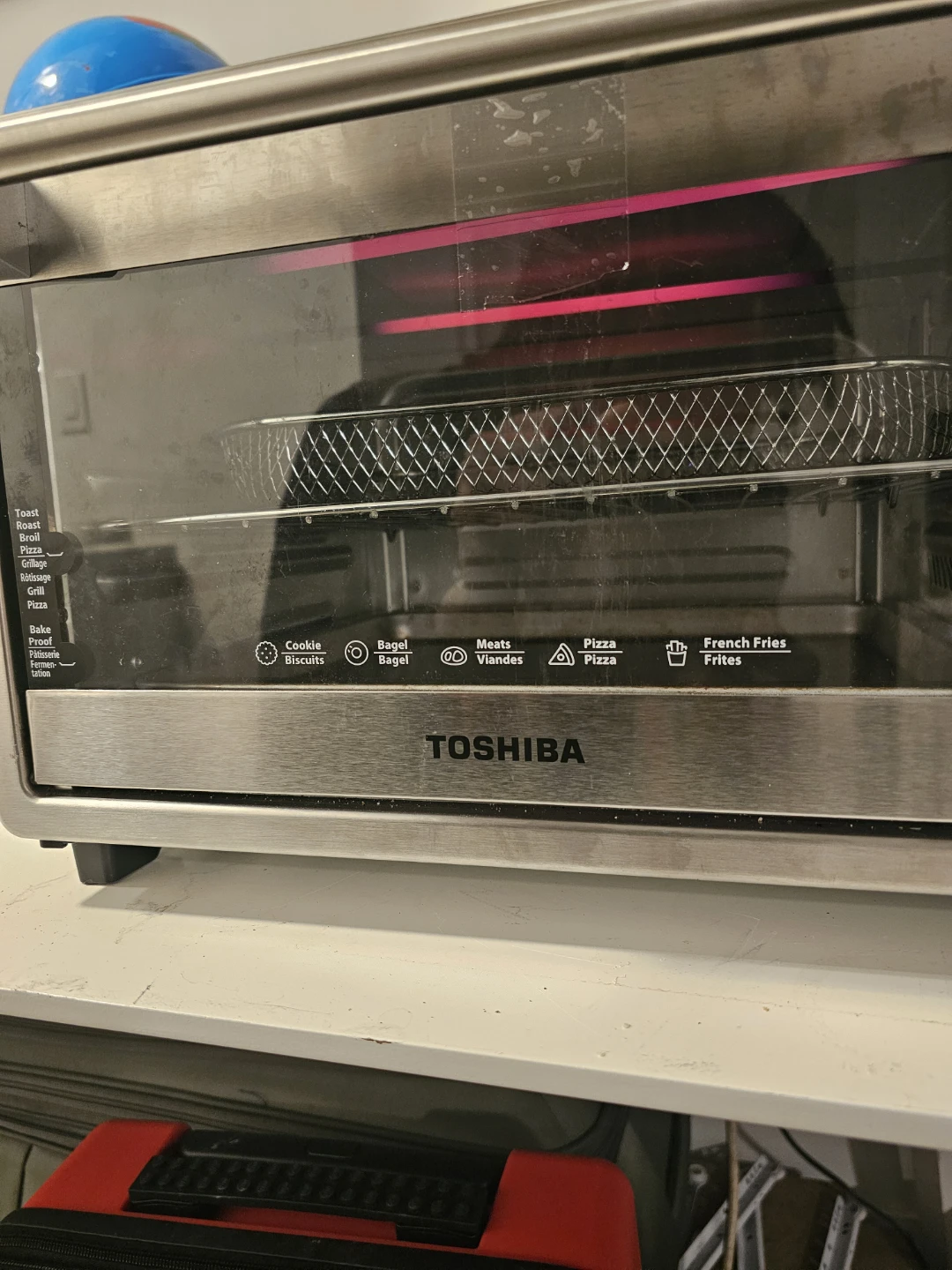 Toshiba Stainless Steel Air Fryer Toaster Oven