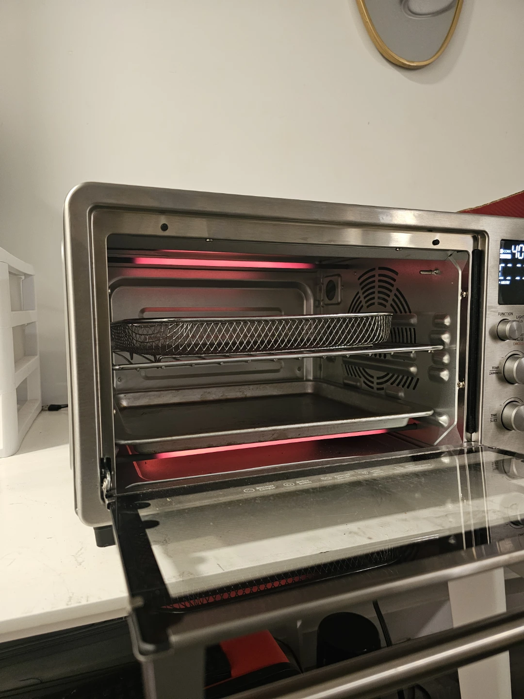 Toshiba Stainless Steel Air Fryer Toaster Oven - photo 2