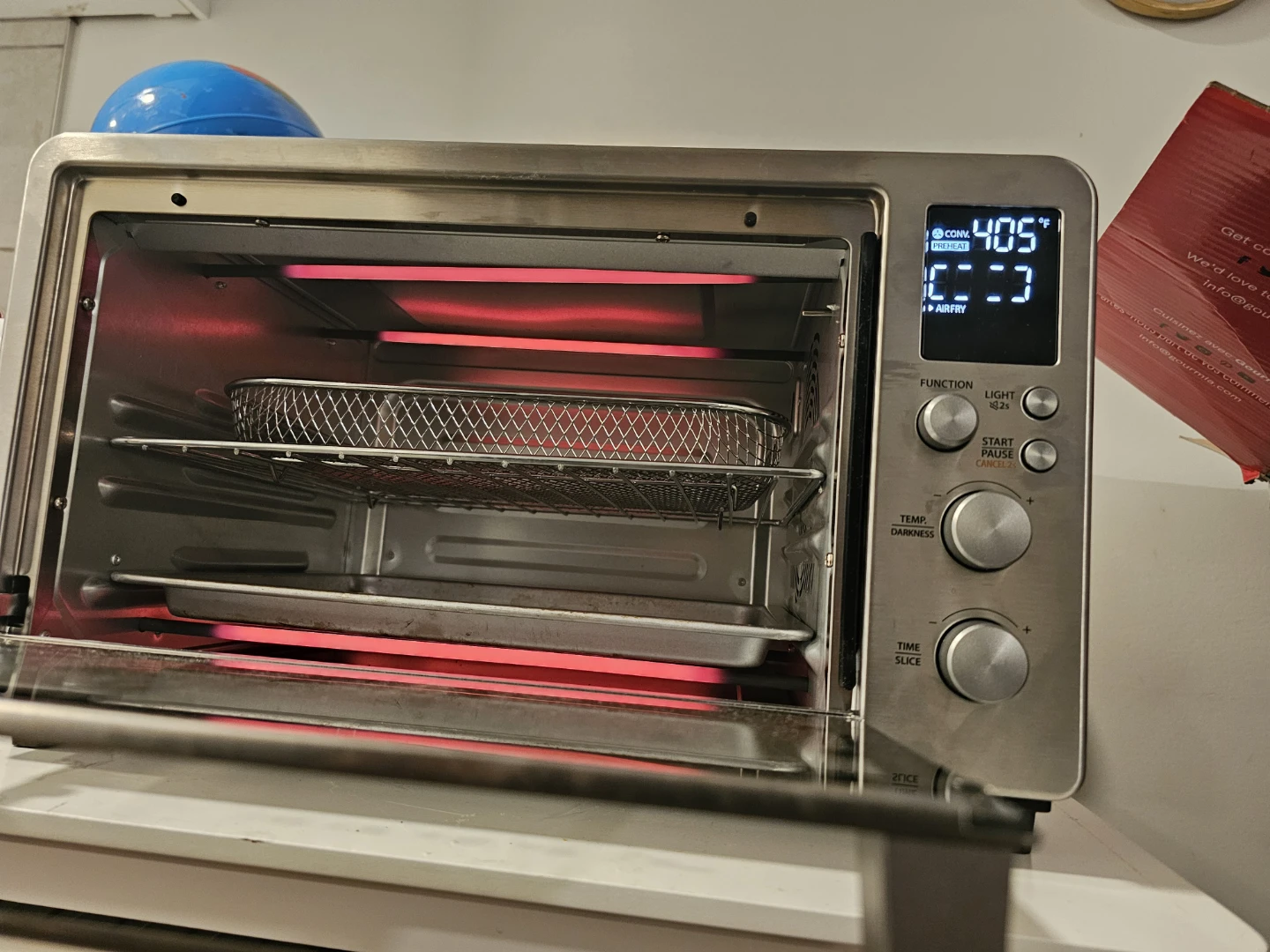 Toshiba Stainless Steel Air Fryer Toaster Oven - photo 5