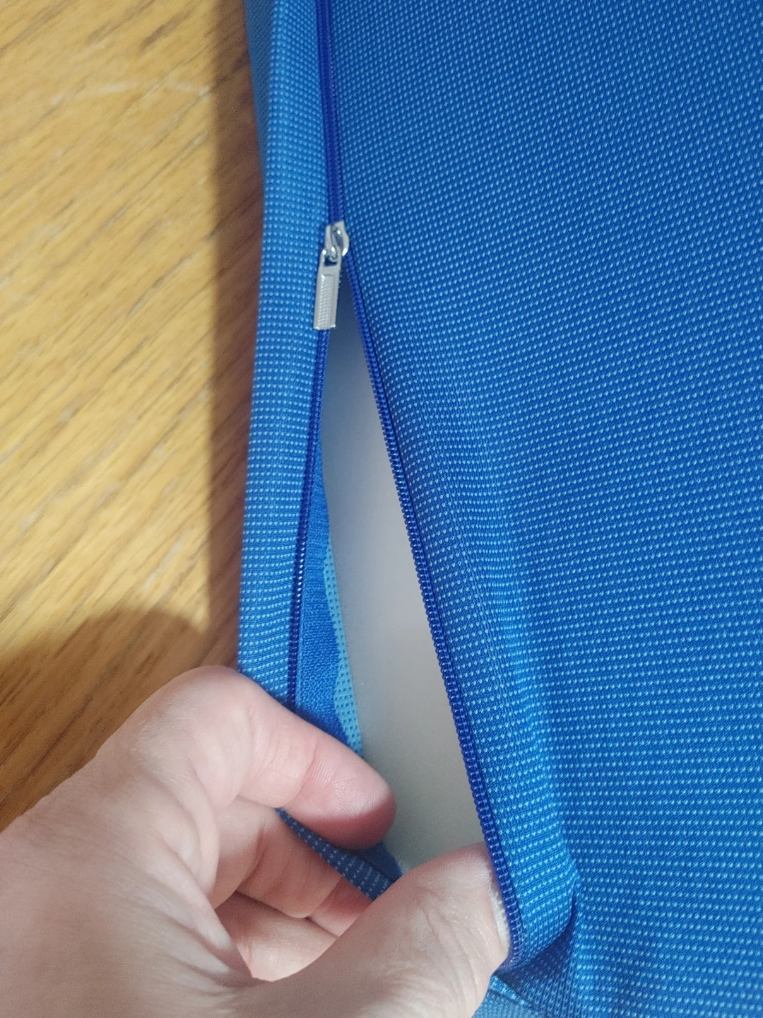 Bed Wedge Pillow - Blue - photo 4