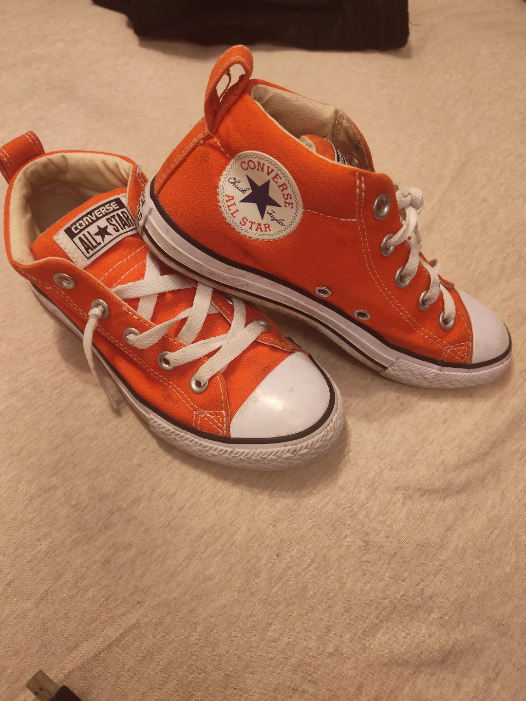 Converse All Star Mid-Top Sneakers - Orange