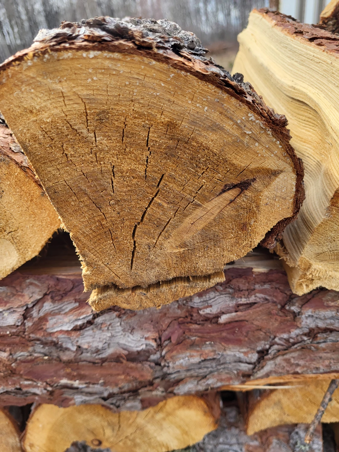 Tamarack firewood