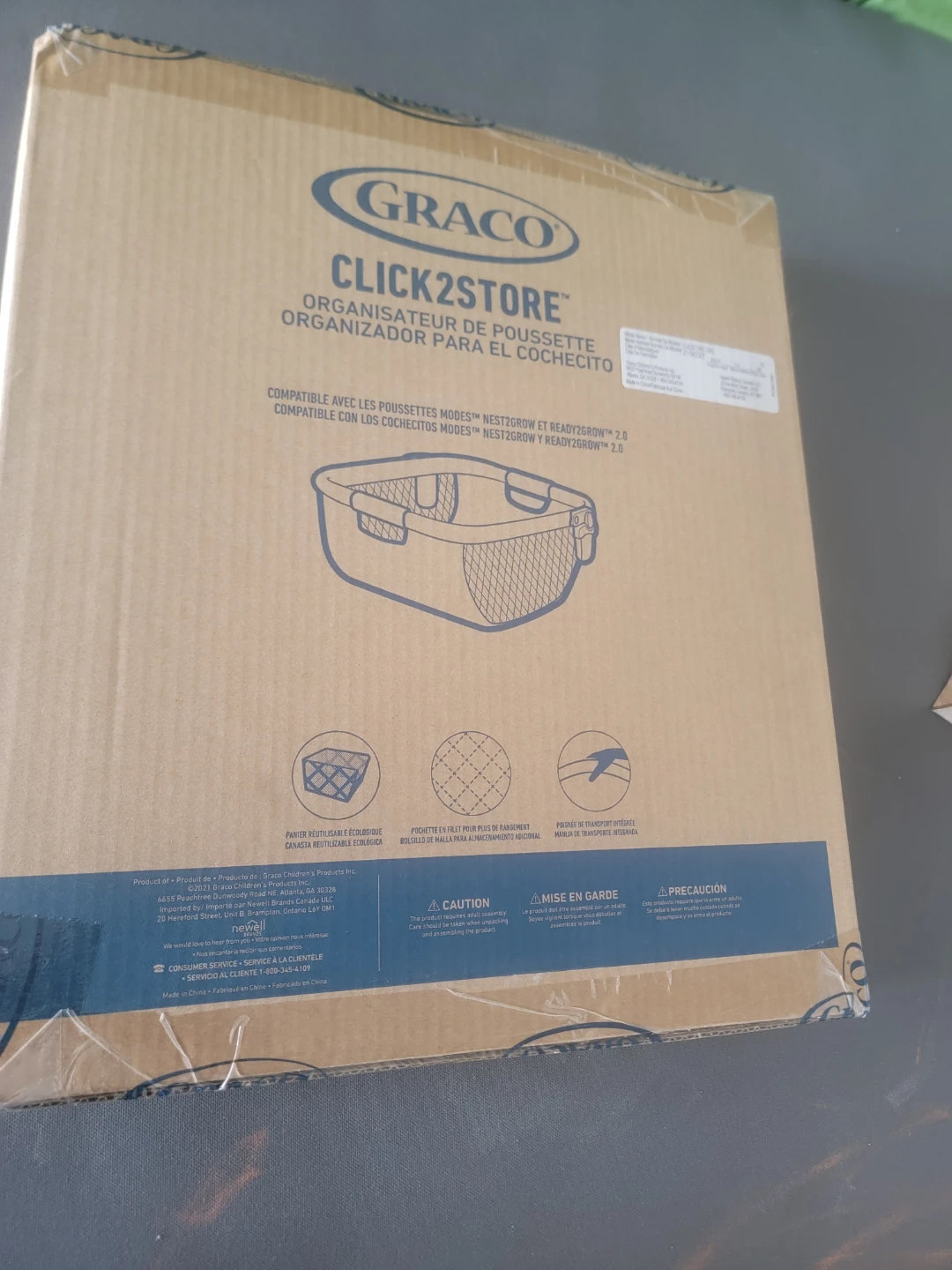 Graco Click2Store Storage Organizer - Black "Fashion" - photo 2