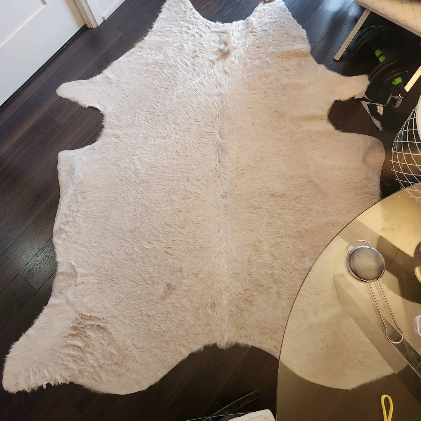 Cowhide Rug - Cream