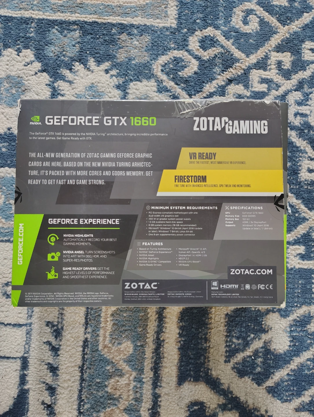 ZOTAC GAMING GeForce GTX 1660 6GB GDDR5 Graphics Card - photo 3