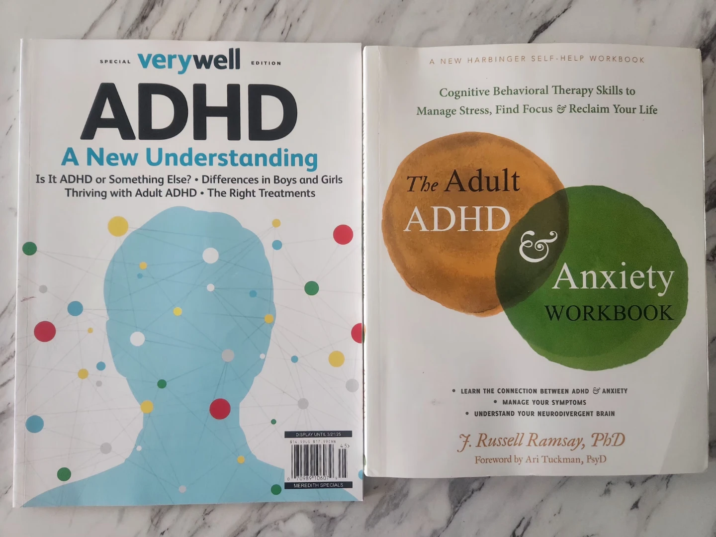 BRAND NEW ADHD & Anxiety Workbook and Magazine bundle