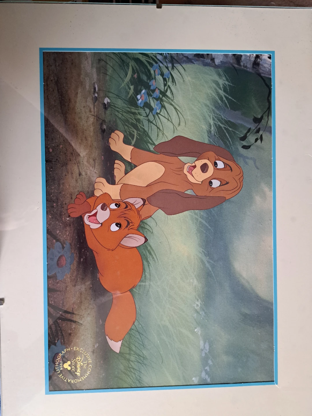 Disney The Fox and the Hound Lithograph