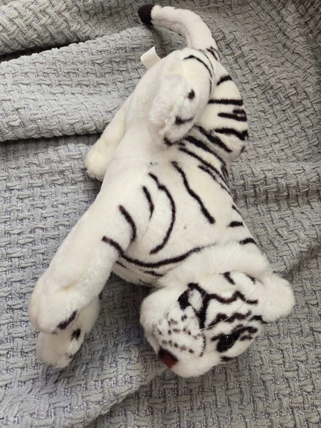 White Tiger Plush Stuffed Animal - photo 5