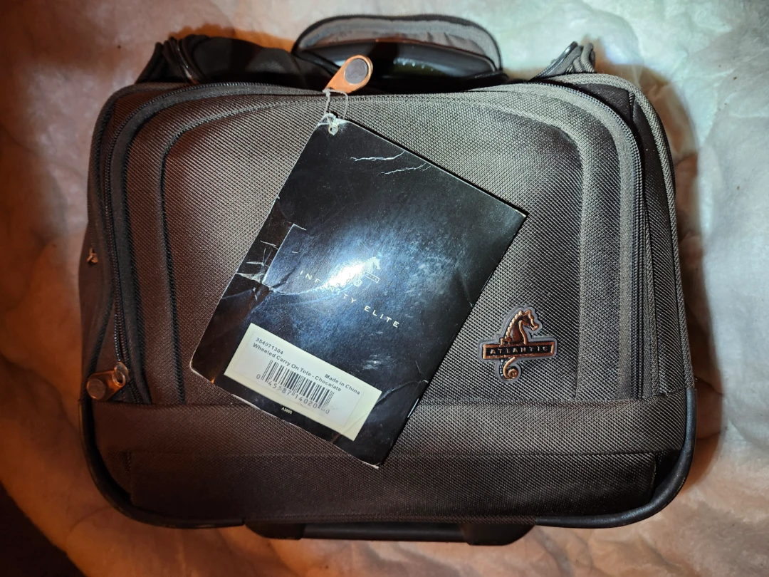 Wheeled Carryon Bag, Handle suitcase TAG ATTACH🌱 BROWN Travelpro