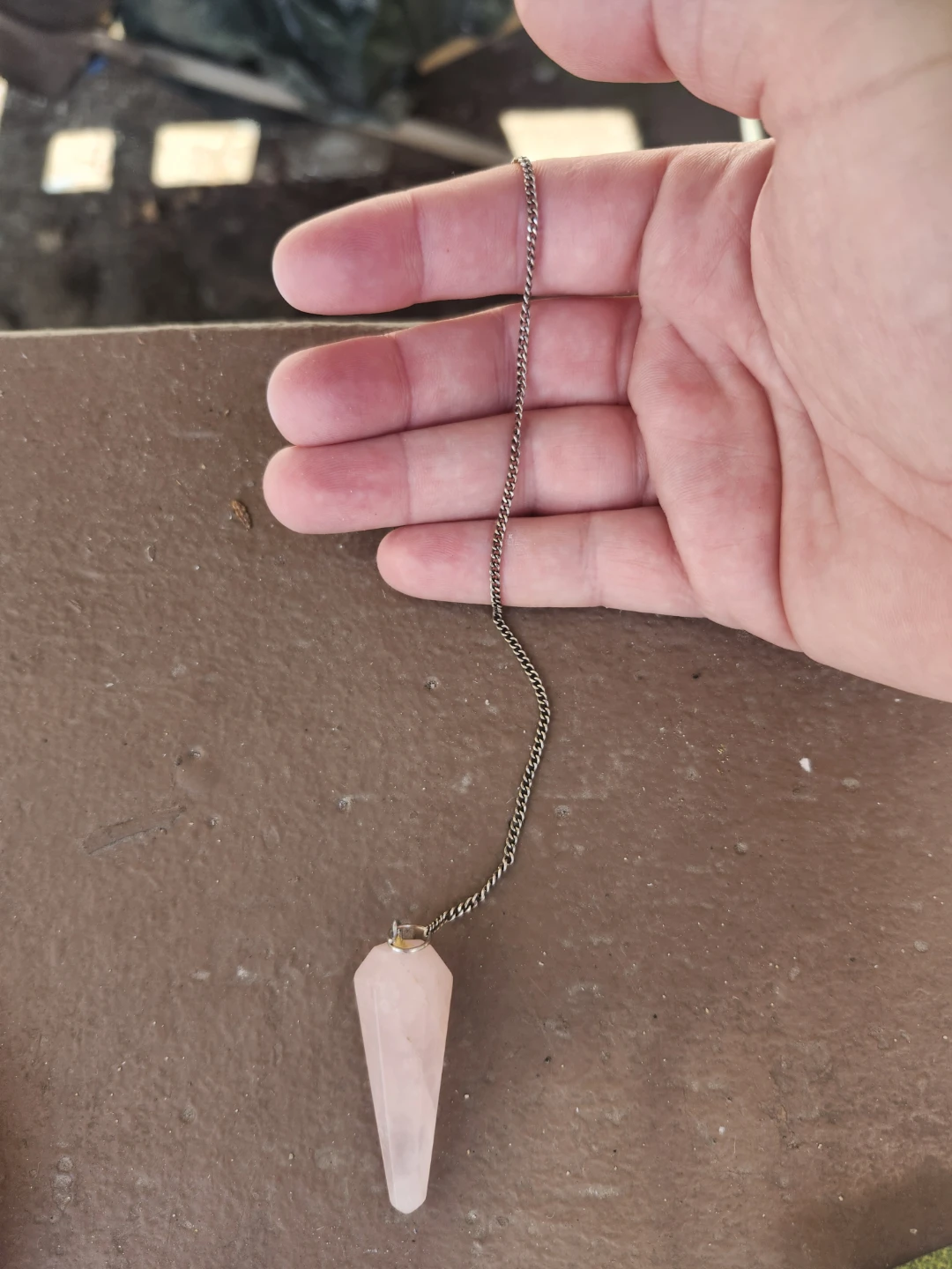 Rose Quartz Pendulum