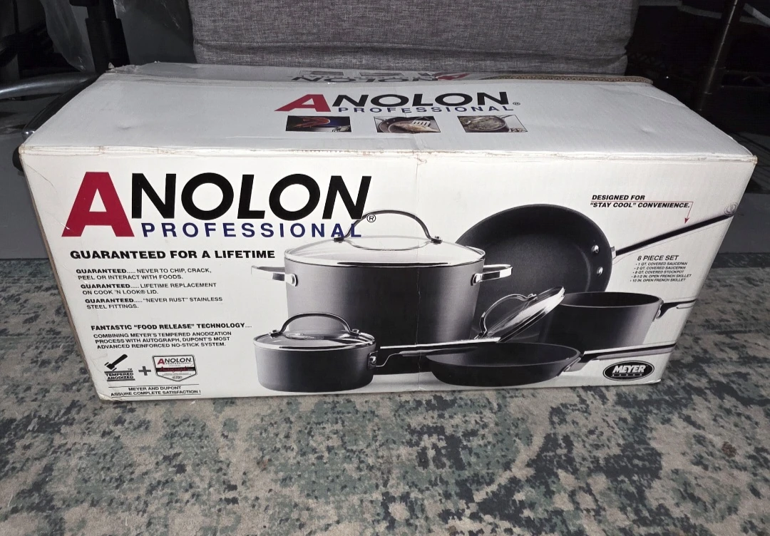 Anolon Professional 8-Piece Cookware Set