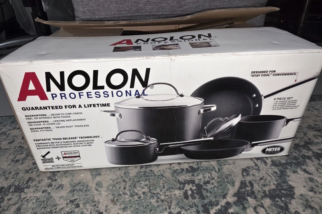 Anolon Professional 8-Piece Cookware Set - photo 4