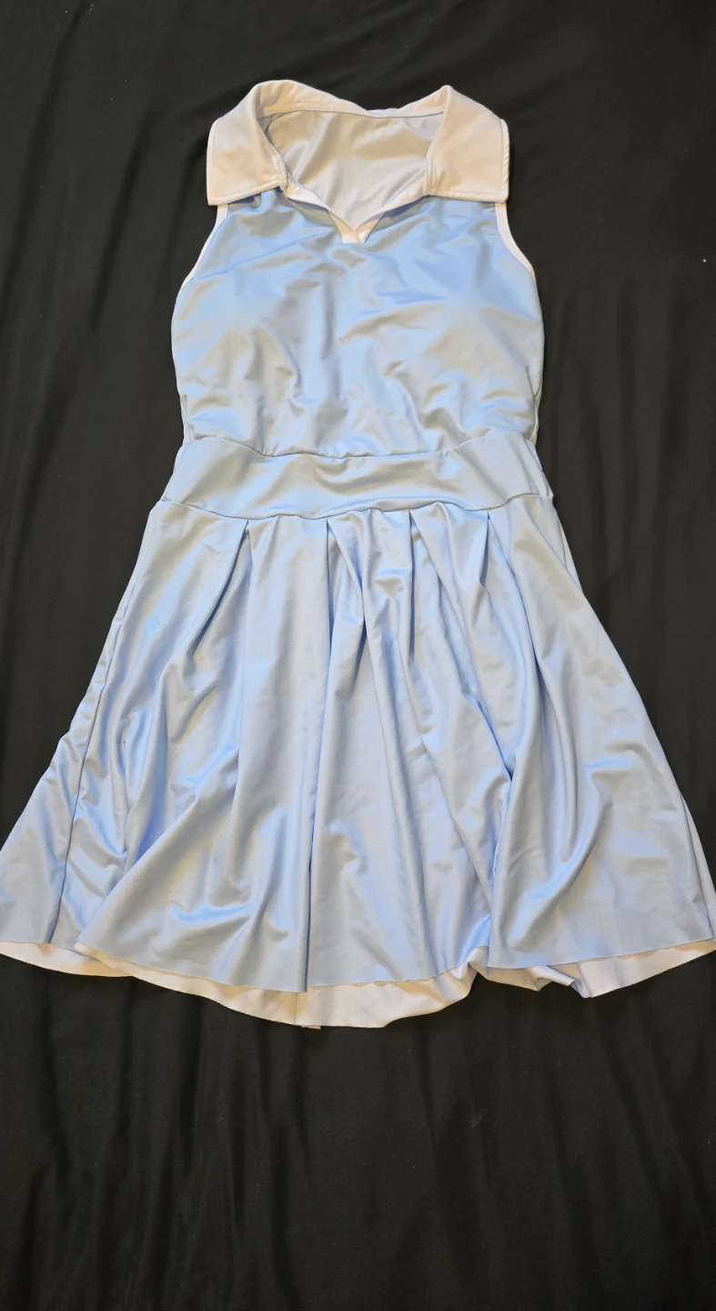 Sport tennis dress with shorts