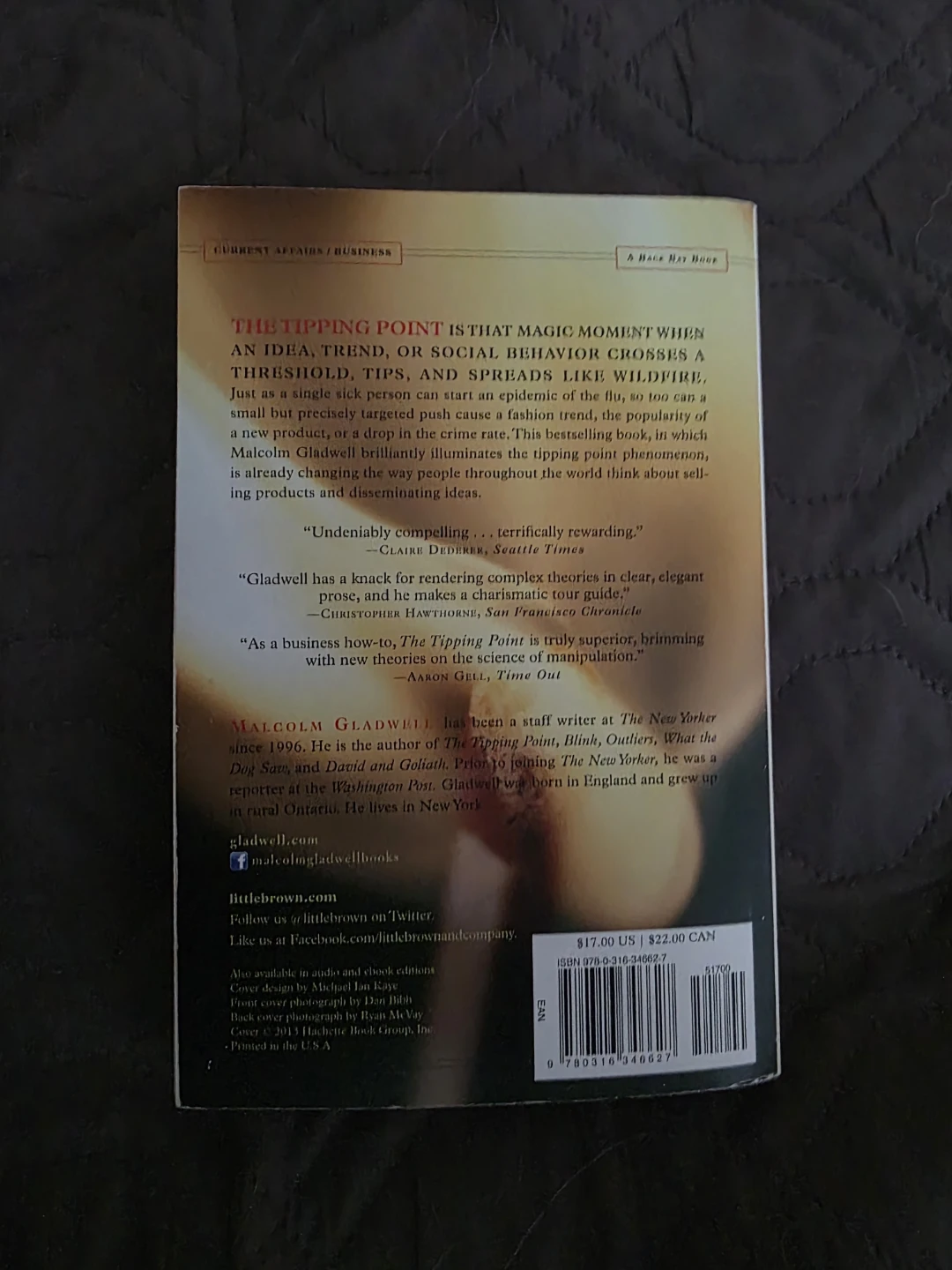 The Tipping point paperback - photo 2