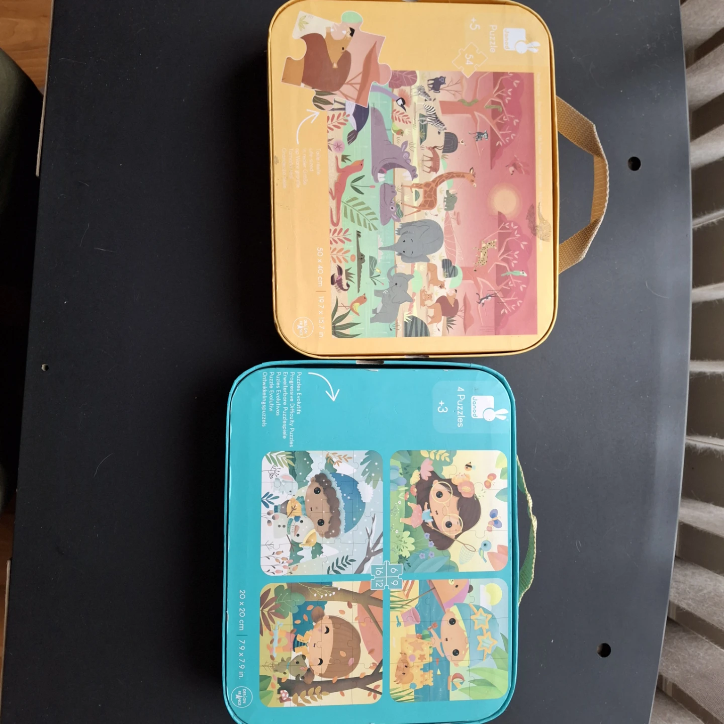 Janod Puzzles - Safari & Girl Design $10 each - photo 3