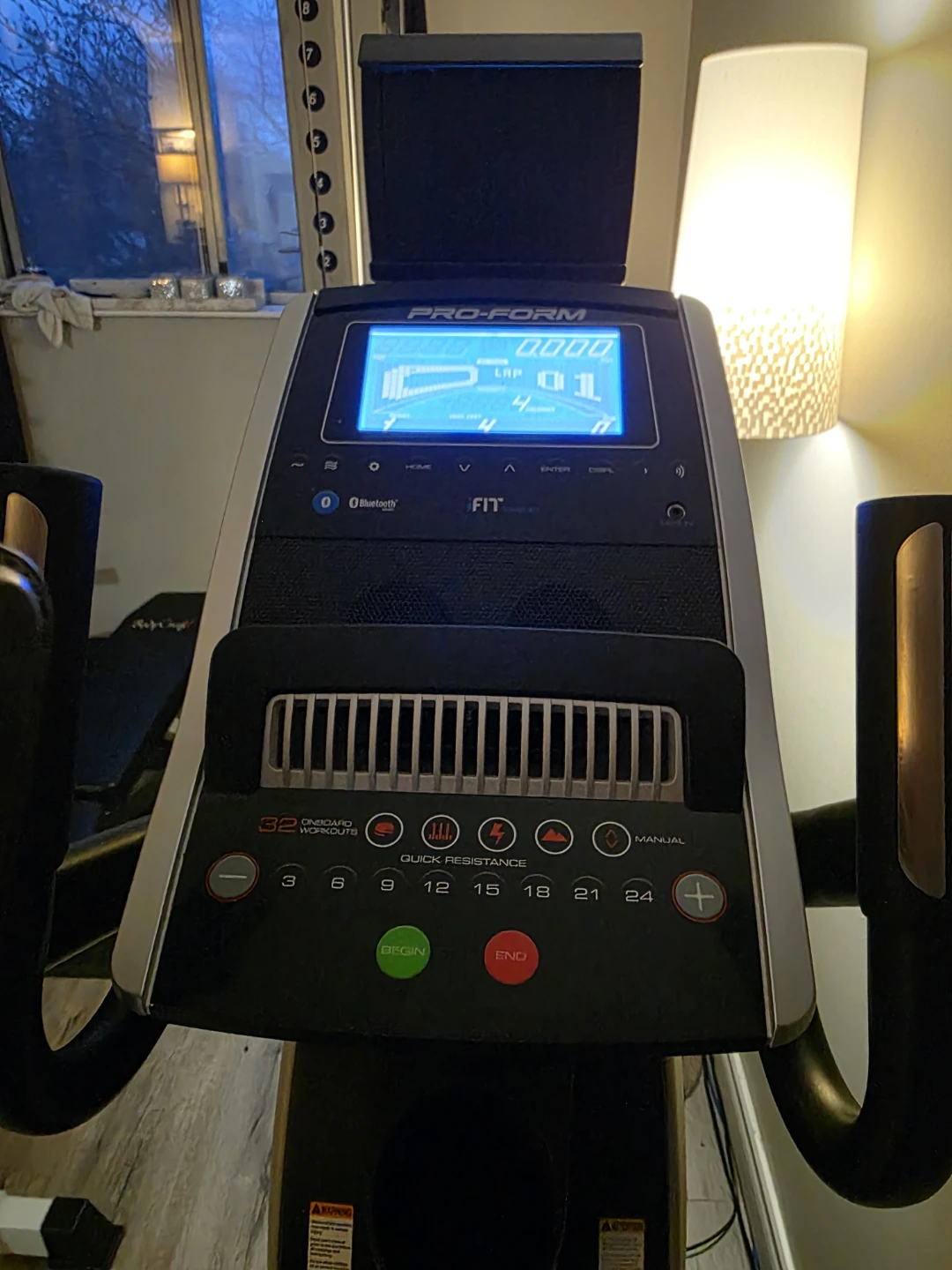 ProForm Cardio HIIT Elliptical Trainer - photo 2