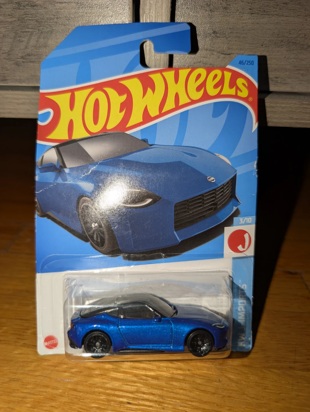 Hot Wheels Nissan Z Blue Die-Cast Car 3/10