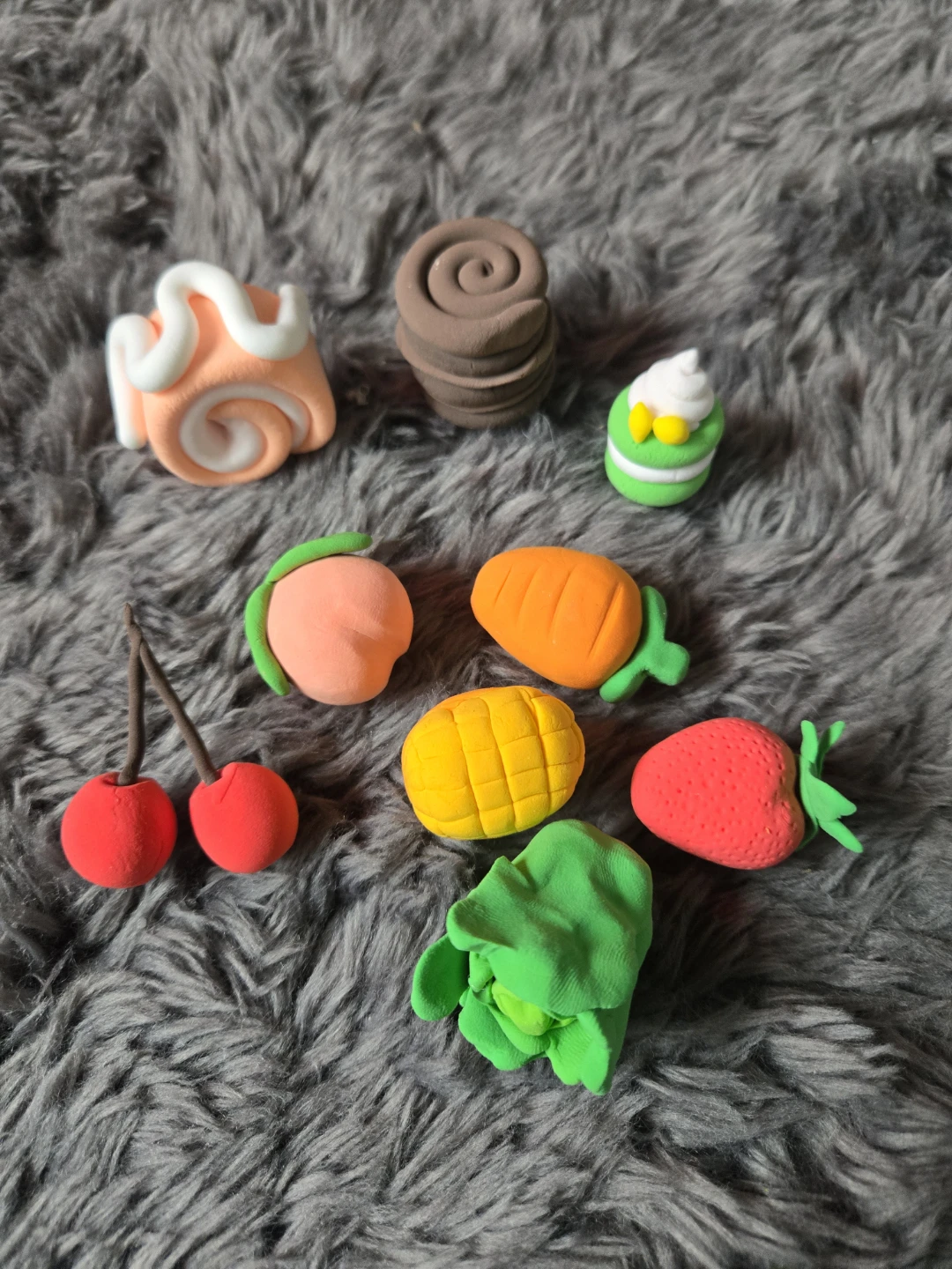 Cute colorful clay figure toys - photo 3