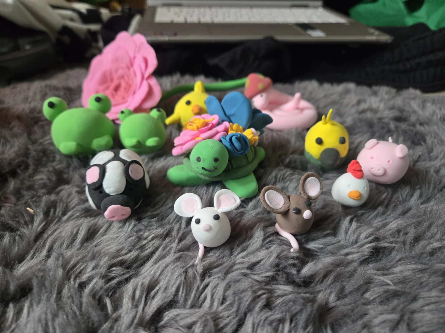 Cute colorful clay figure toys - photo 4