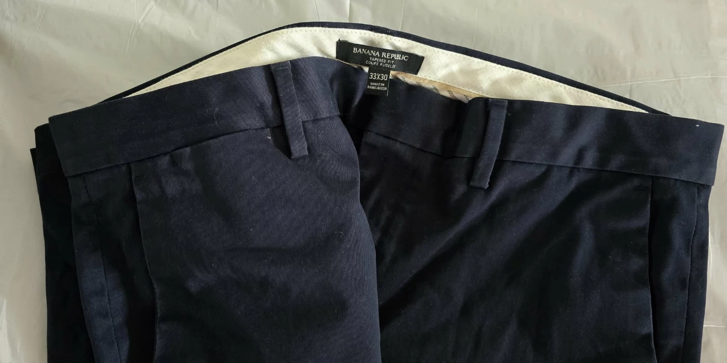 Banana Republic Navy Chinos - photo 2