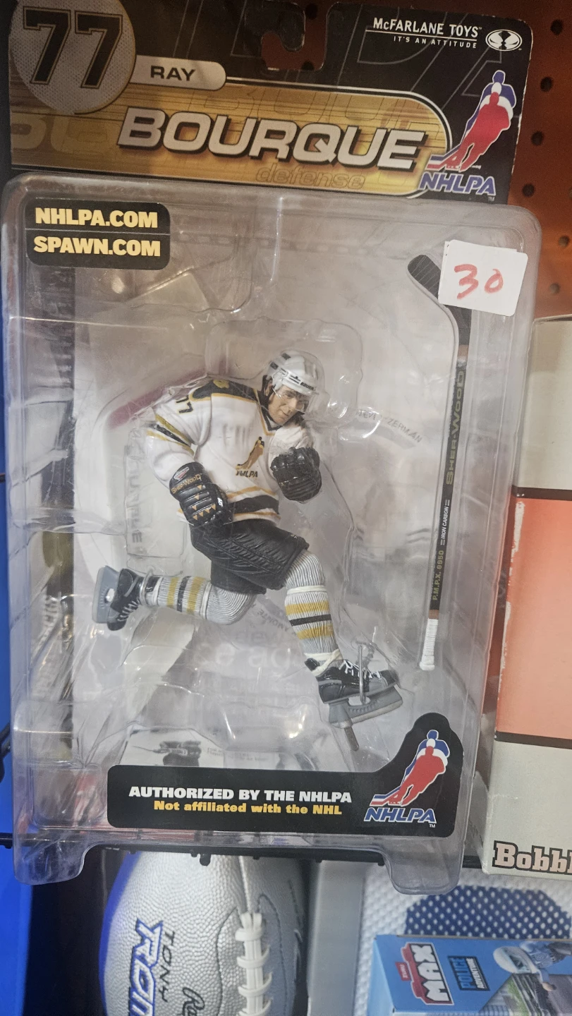 McFarlane Toys NHL Ray Bourque Defense Action Figure