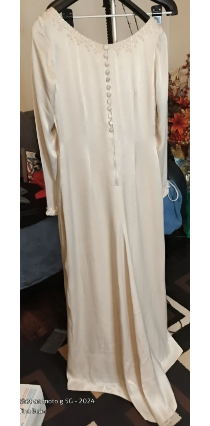 High quality Silk Wedding dress