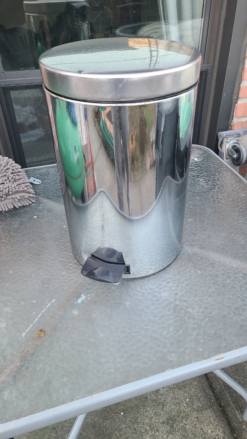 Stainless Steel Step Trash Can
